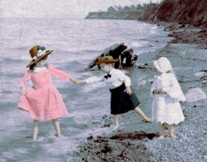 Crianças na praia, 1888.