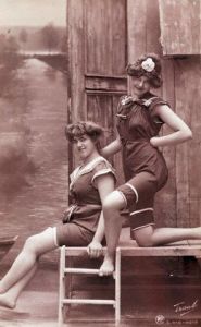 Mulheres ousadas em 1890.