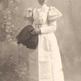 Enfermeira na Pensilvânia, 1889.