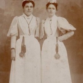 Enfermeiras da década de 1890.