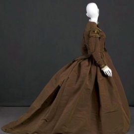 Vestido de 1869.