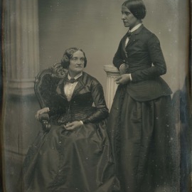 Charlotte Cushman and Matilda Hays